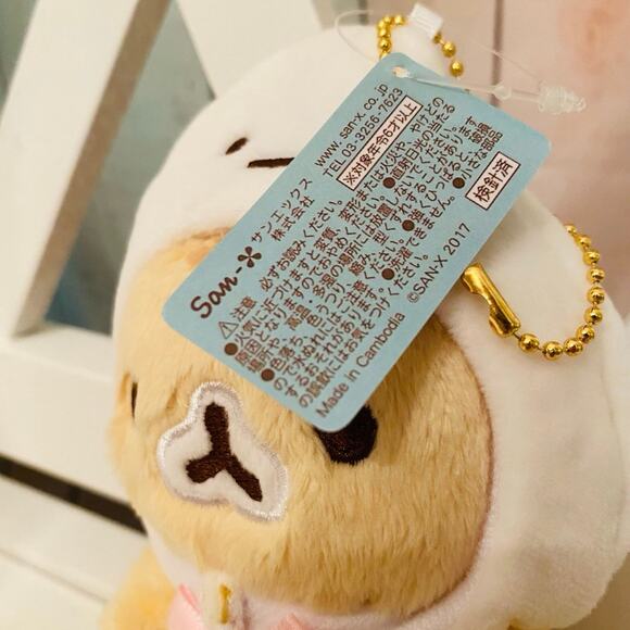 San-X Corocoro Coronya Plush Large Keychain - Picture 3 of 5